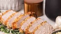 Parmesan Herb Crusted Pork Tenderloin Parmesan Herb Crusted Pork Tenderloin