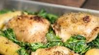Sheet Pan Dinner: Greek Chicken with Tzatziki Sauce Sheet Pan Dinner: Greek Chicken with Tzatziki Sauce