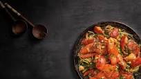 Chinese lobster noodles Chinese lobster noodles