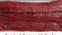 Cracked Pepper N' Garlic Ground Beef Jerky on the Nesco Snackmaster Pro Cracked Pepper N' Garlic Ground Beef Jerky on the Nesco Snackmaster Pro