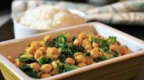 Indian Kale with Chickpeas Indian Kale with Chickpeas