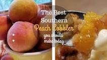The Best Southern Peach Cobbler The Best Southern Peach Cobbler
