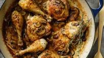Chicken With Mixed Mushrooms and Cream Chicken With Mixed Mushrooms and Cream