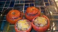 Stuffed Tomatoes With Wild Rice, Beef & Mint Stuffed Tomatoes With Wild Rice, Beef & Mint