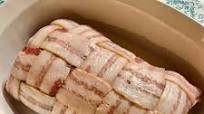 Boudin Stuffed Pork Loin Wrapped in Bacon Boudin Stuffed Pork Loin Wrapped in Bacon
