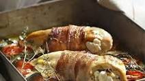 Goat's cheese & thyme stuffed chicken Goat's cheese & thyme stuffed chicken