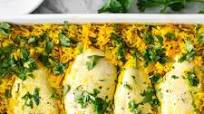 Turmeric Chicken and Rice Casserole Turmeric Chicken and Rice Casserole