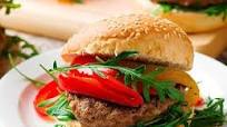Veal Burger with Goat Cheese Veal Burger with Goat Cheese