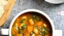 Instant Pot Minestrone Soup with Quinoa (Gluten-Free) Instant Pot Minestrone Soup with Quinoa (Gluten-Free)