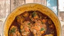 Dominican Oxtail Stew/Rabo Encendido Dominican Oxtail Stew/Rabo Encendido