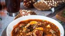 German Goulash with Beef and Bavarian Dark Lager German Goulash with Beef and Bavarian Dark Lager