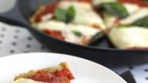 Weeknight Cast Iron Pan Pizza Weeknight Cast Iron Pan Pizza