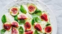 Fig caprese salad Fig caprese salad