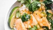 Salmon Coconut Curry Salmon Coconut Curry