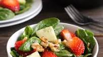 Spinach Strawberry Walnut Salad Spinach Strawberry Walnut Salad