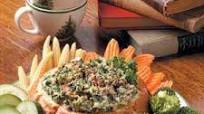 Baked Spinach Dip in Bread Baked Spinach Dip in Bread
