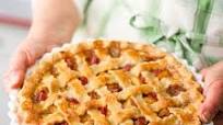 Rhubarb-Peach Pie Rhubarb-Peach Pie