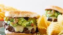 Guacamole Cilantro Lime Cheeseburger Guacamole Cilantro Lime Cheeseburger