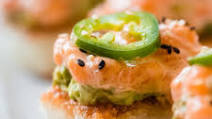 Crispy Rice Spicy Salmon Crispy Rice Spicy Salmon