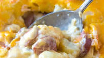 Cheesy Potato & Smoked Sausage Casserole Cheesy Potato & Smoked Sausage Casserole