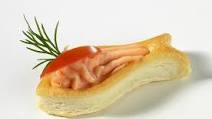 Puff Pastry Filled with Salmon Mousse Puff Pastry Filled with Salmon Mousse