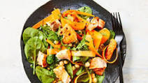 Moroccan Salmon Salad with Chickpeas and Mint Moroccan Salmon Salad with Chickpeas and Mint