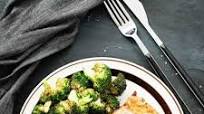 Air Fryer Pork Chops and Garlic Broccoli Air Fryer Pork Chops and Garlic Broccoli