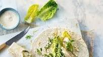 Chicken Caesar salad wraps Chicken Caesar salad wraps