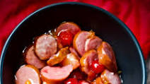 Dad’s Famous Sweet and Sour Kielbasa Dad’s Famous Sweet and Sour Kielbasa