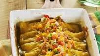 Cheesy Chicken Enchilada Verde Cheesy Chicken Enchilada Verde