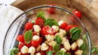 Cherry Tomato Caprese Salad Cherry Tomato Caprese Salad