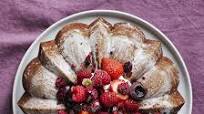 Double Buttermilk Bundt with Fresh Berries Double Buttermilk Bundt with Fresh Berries