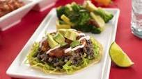 Black Bean Tostadas Black Bean Tostadas