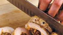 Chorizo-Stuffed Pork Loin with Green Apple Salsa Chorizo-Stuffed Pork Loin with Green Apple Salsa