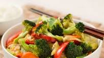 Chinese-style stir-fried vegetables Chinese-style stir-fried vegetables
