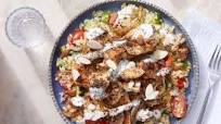 Gyro-Style Chicken Bowls with Cucumbers, Tomatoes & Couscous Gyro-Style Chicken Bowls with Cucumbers, Tomatoes & Couscous