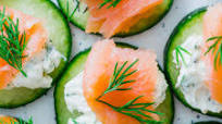Smoked Salmon & Cucumber Appetizer Smoked Salmon & Cucumber Appetizer