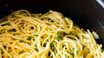 Roasted Garlic and Olive Oil Spaghetti Recipe Roasted Garlic and Olive Oil Spaghetti Recipe