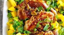 Pork Tenderloin with Mango Lime Salsa Pork Tenderloin with Mango Lime Salsa