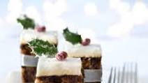 Mini Christmas cakes Mini Christmas cakes