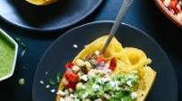 Mediterranean Spaghetti Squash Bowls Mediterranean Spaghetti Squash Bowls
