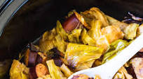 Crockpot Cabbage and Kielbasa Crockpot Cabbage and Kielbasa