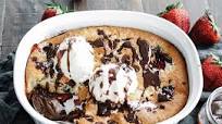 Strawberry Chocolate Cobbler Strawberry Chocolate Cobbler