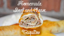 Homemade Beef and Cheese Taquitos Homemade Beef and Cheese Taquitos
