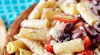 Greek Pasta Salad with a Lemon Vinaigrette Greek Pasta Salad with a Lemon Vinaigrette