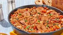SAVOURY SAUSAGE AND BEAN SUPPER SAVOURY SAUSAGE AND BEAN SUPPER