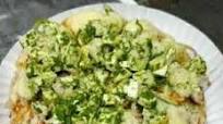 palak paneer pizza palak paneer pizza