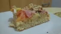 Focaccia com cobertura Focaccia com cobertura
