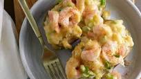 Garlic Butter Shrimp Cheesy Baked Potato Garlic Butter Shrimp Cheesy Baked Potato