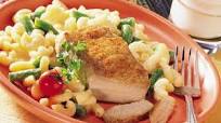 Pork Chops with Cheesy Pasta Pork Chops with Cheesy Pasta